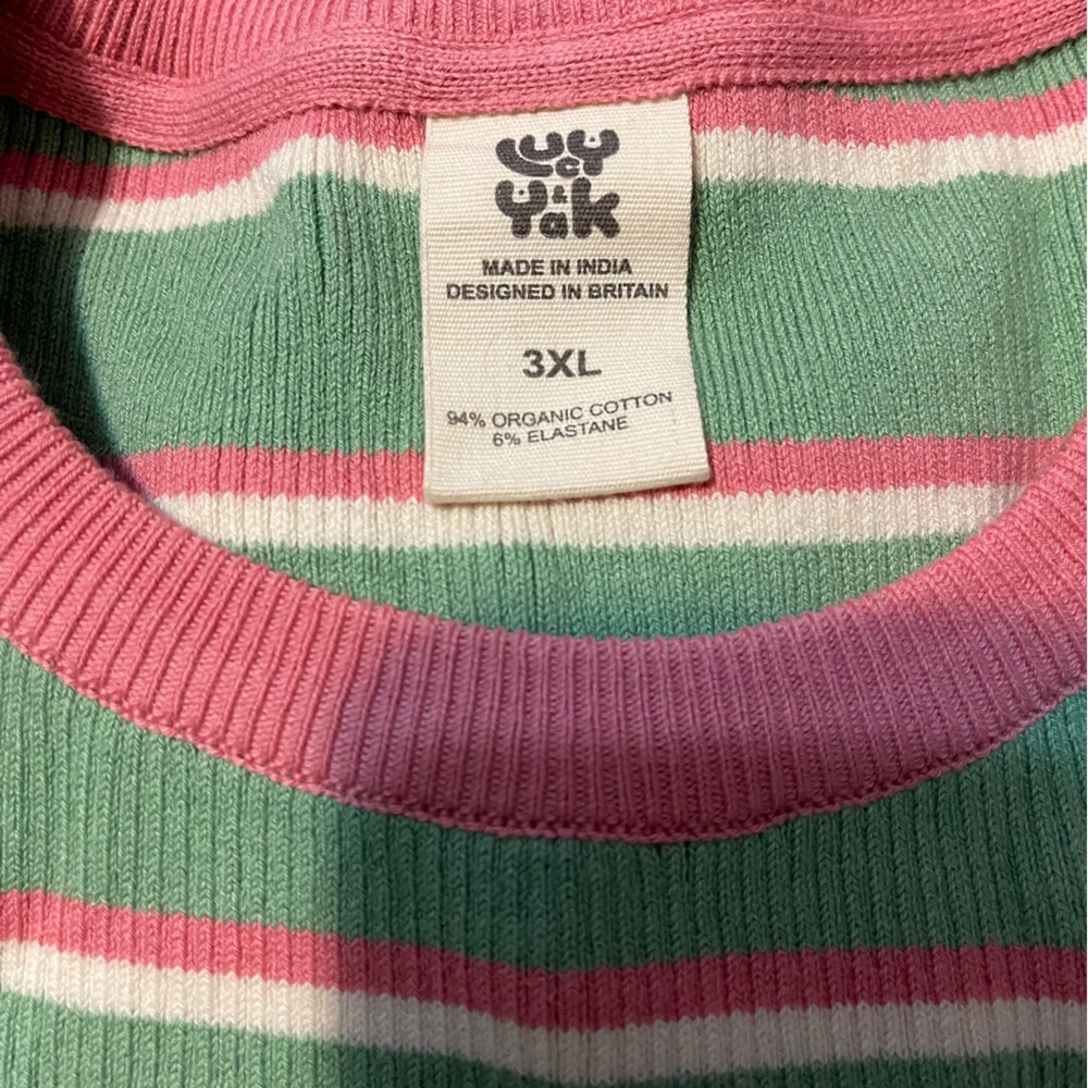 Lucy & Yak 3XL spring/summer top